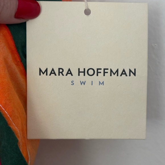 MARA HOFFMAN tie front floral dress - Picture 2 of 3